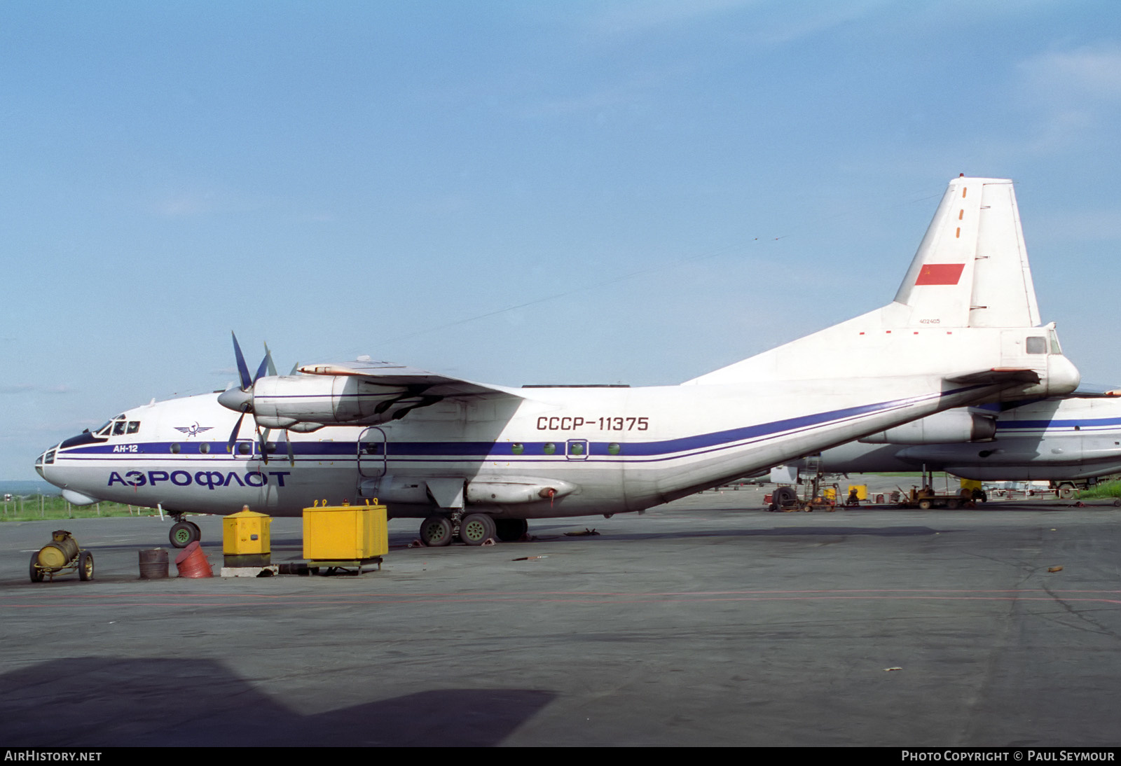 Aircraft Photo of CCCP-11375 | Antonov An-12B | Aeroflot | AirHistory.net #304706