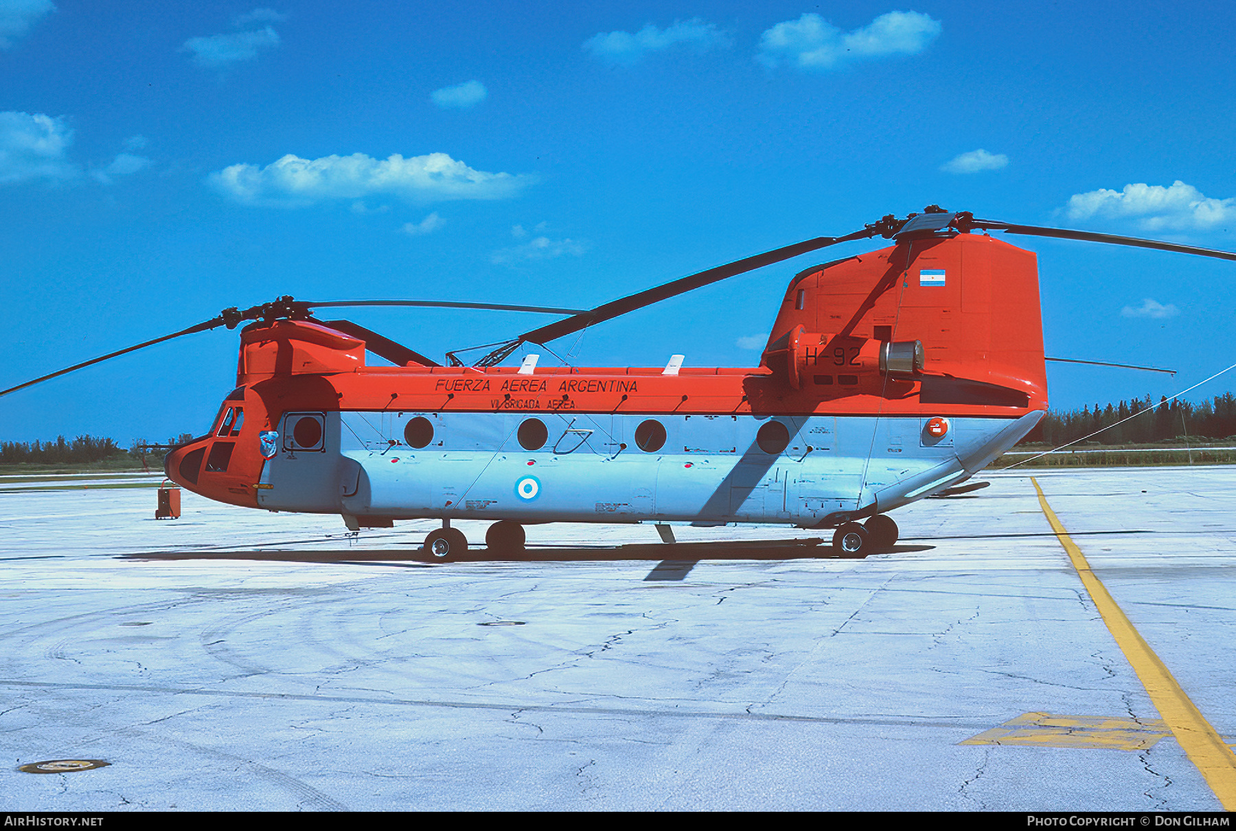 Aircraft Photo of H-92 | Boeing Vertol CH-47C Chinook | Argentina - Air Force | AirHistory.net #304712