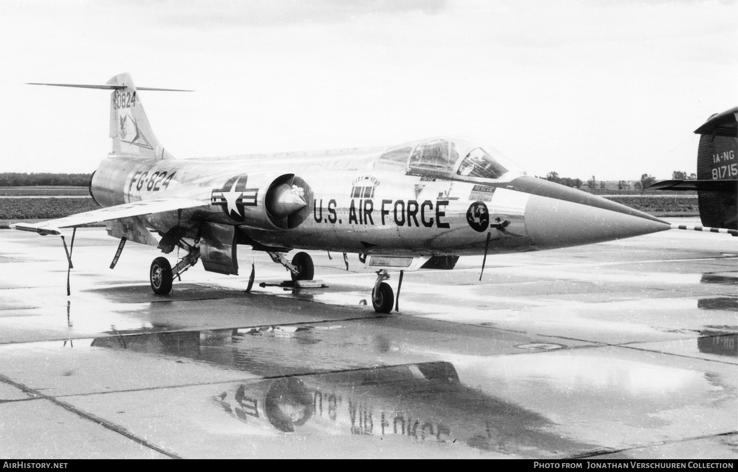Aircraft Photo of 56-824 / 60824 | Lockheed F-104A Starfighter | USA - Air Force | AirHistory.net #304719