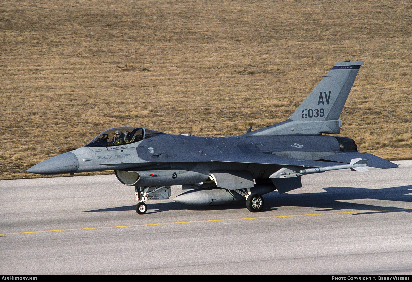 Aircraft Photo of 89-2039 / AF89-039 | General Dynamics F-16CM Fighting Falcon | USA - Air Force | AirHistory.net #304747
