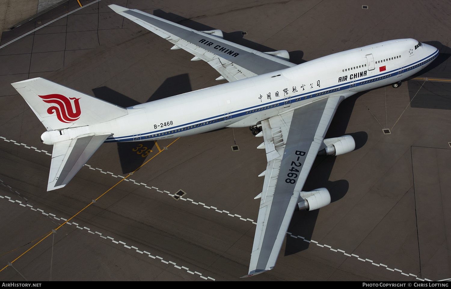 Aircraft Photo of B-2468 | Boeing 747-4J6M | Air China | AirHistory.net #304764