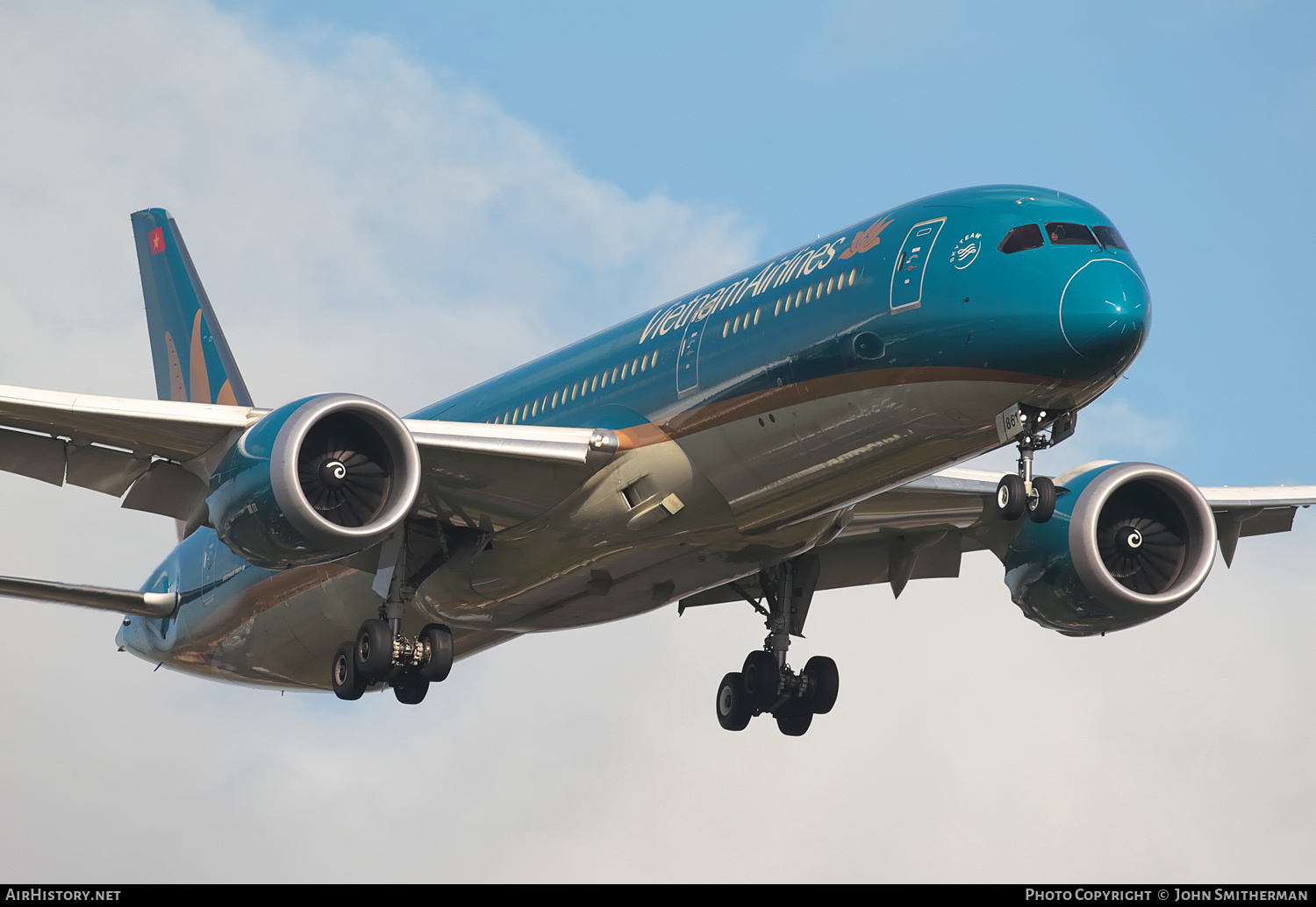 Aircraft Photo of VN-A861 | Boeing 787-9 Dreamliner | Vietnam Airlines | AirHistory.net #304783