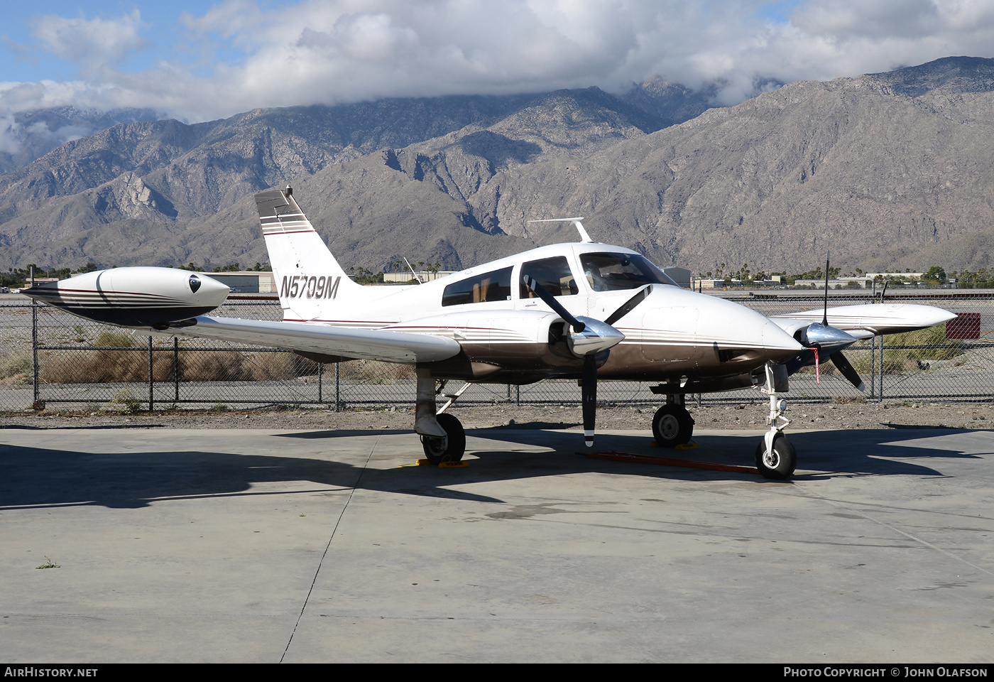 Aircraft Photo of N5709M | Cessna 310P | AirHistory.net #304788
