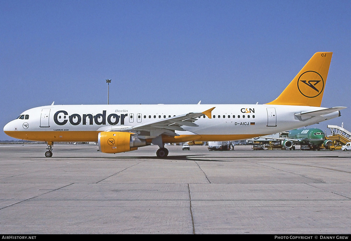 Aircraft Photo of D-AICJ | Airbus A320-212 | Condor Berlin | AirHistory.net #304789