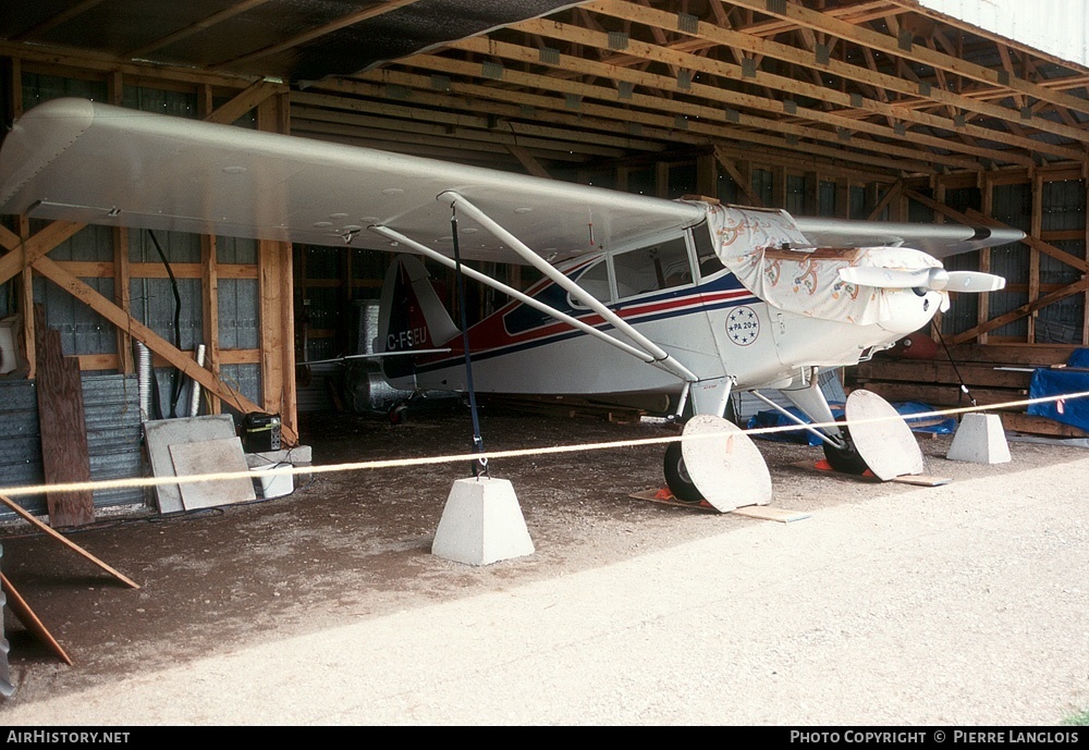 Aircraft Photo of C-FSEV | Piper PA-20 Pacer | AirHistory.net #304801