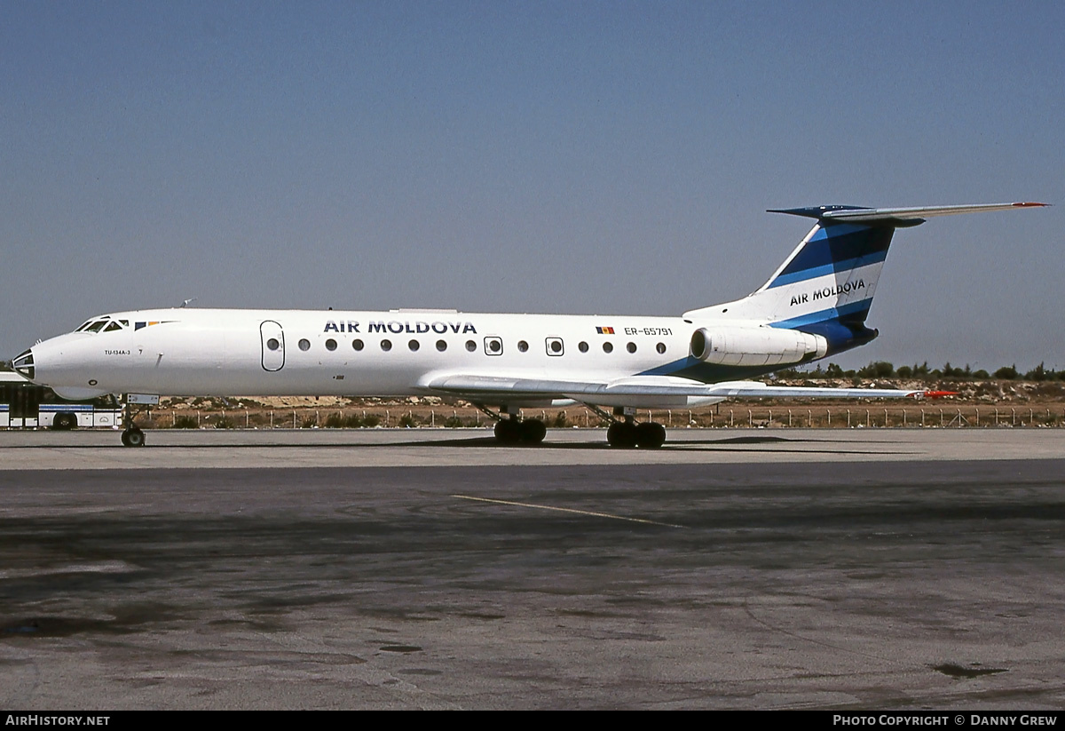 Aircraft Photo of ER-65791 | Tupolev Tu-134A-3 | Air Moldova | AirHistory.net #304807