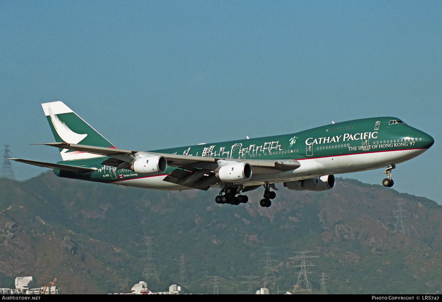 Aircraft Photo of B-HIB | Boeing 747-267B | Cathay Pacific Airways | AirHistory.net #304827