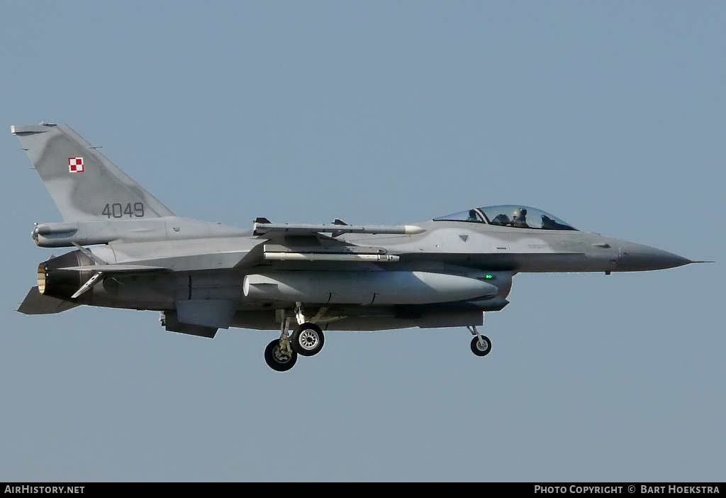 Aircraft Photo of 4049 | Lockheed Martin F-16C Fighting Falcon | Poland - Air Force | AirHistory.net #304848