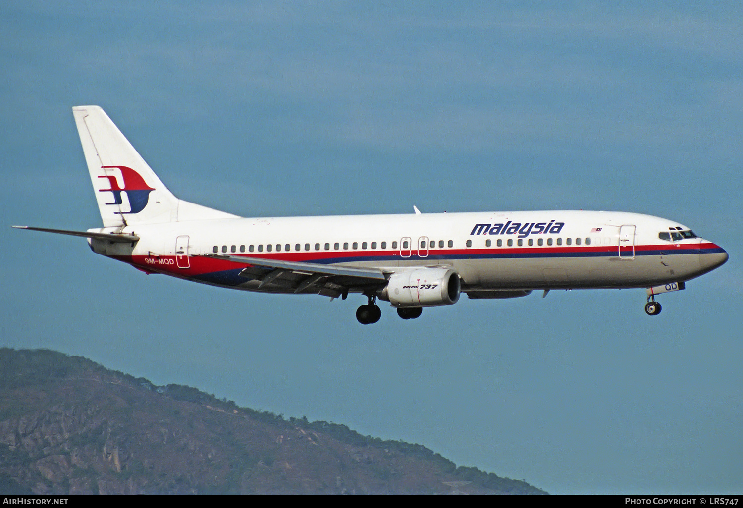 Aircraft Photo of 9M-MQD | Boeing 737-4H6 | Malaysia Airlines | AirHistory.net #304851