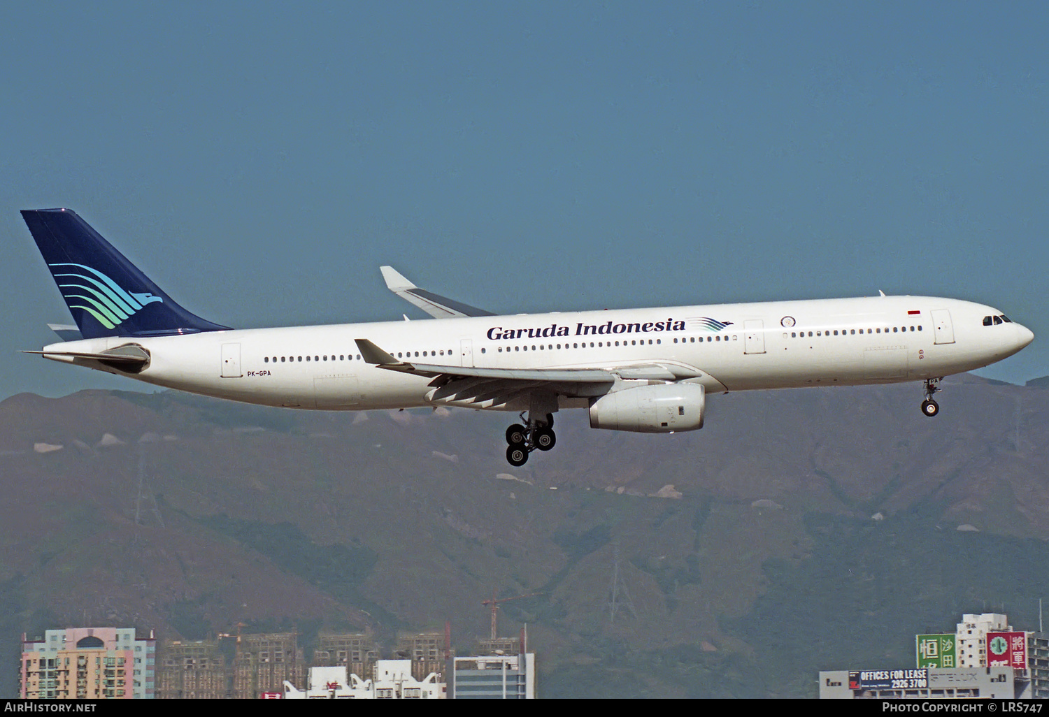 Aircraft Photo of PK-GPA | Airbus A330-341 | Garuda Indonesia | AirHistory.net #304852