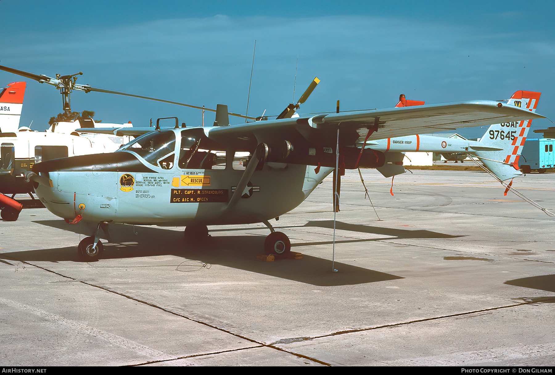 Aircraft Photo of 69-7645 / USAF-97645 | Cessna O-2A Super Skymaster | USA - Air Force | AirHistory.net #304853