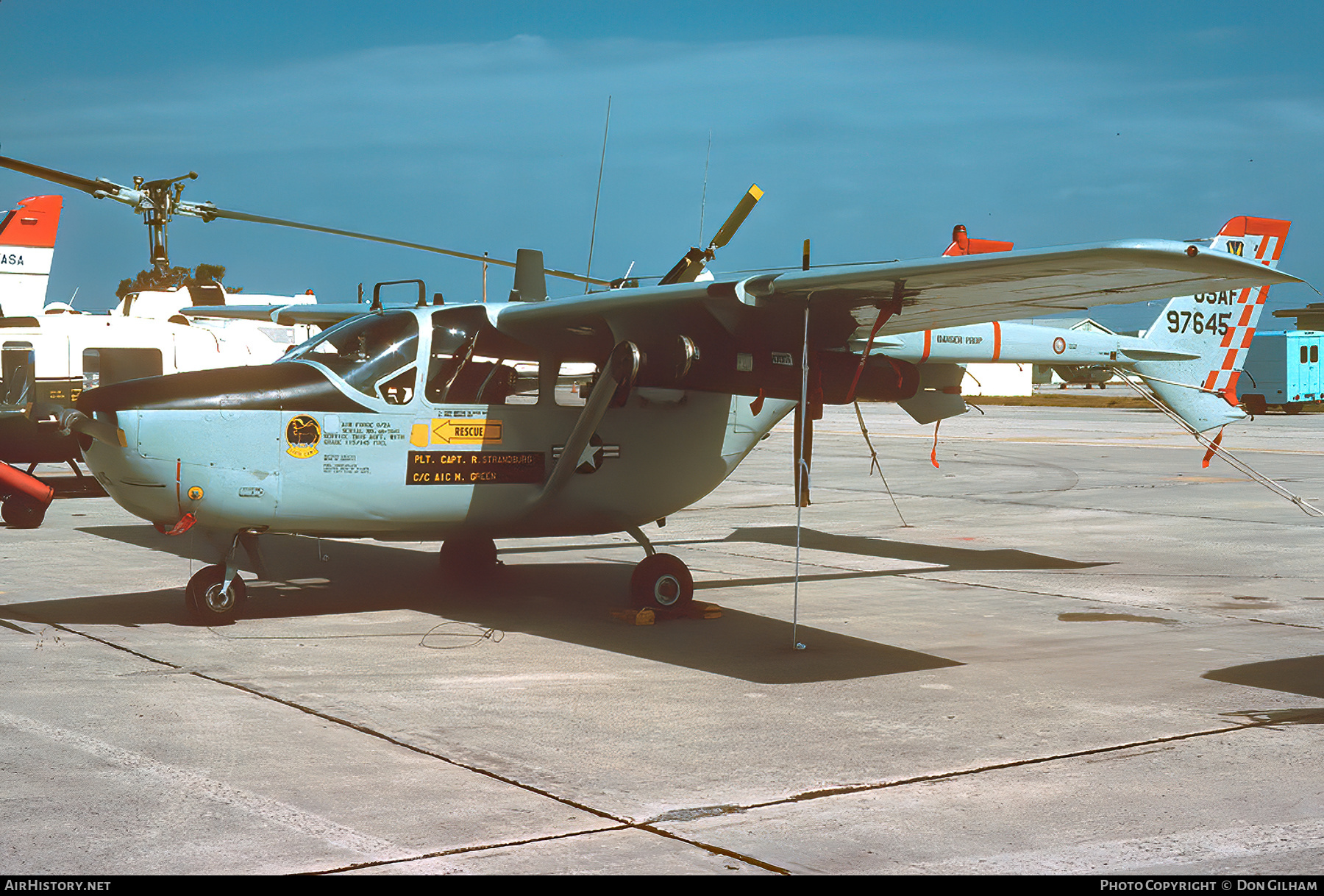 Aircraft Photo of 69-7645 / USAF-97645 | Cessna O-2A Super Skymaster | USA - Air Force | AirHistory.net #304853