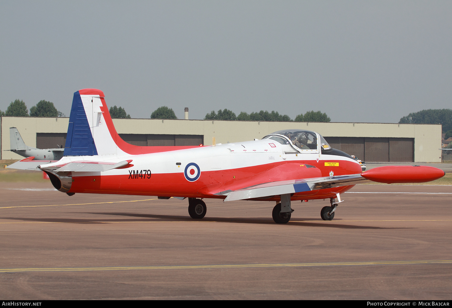 Aircraft Photo of G-BVEZ / XM479 | Hunting P.84 Jet Provost T3A | UK - Air Force | AirHistory.net #304856