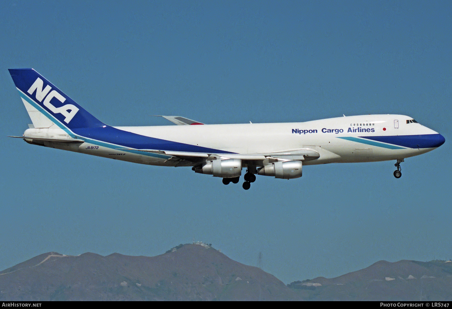 Aircraft Photo of JA8172 | Boeing 747-281F/SCD | Nippon Cargo Airlines - NCA | AirHistory.net #304875