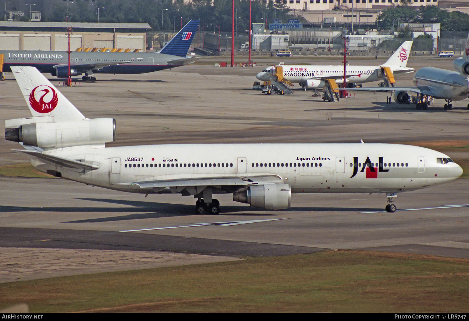 Aircraft Photo of JA8537 | McDonnell Douglas DC-10-40 | Japan Airlines - JAL | AirHistory.net #304883