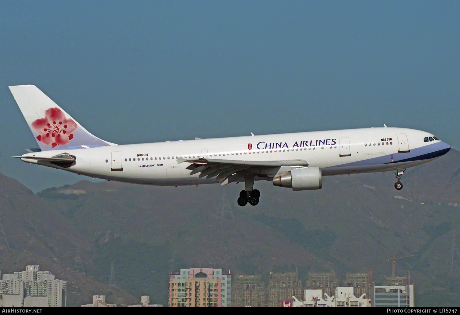 Aircraft Photo of N8888B | Airbus A300B4-622R | China Airlines | AirHistory.net #304893