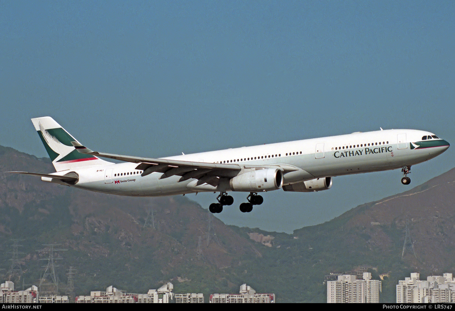 Aircraft Photo of B-HLI | Airbus A330-342 | Cathay Pacific Airways | AirHistory.net #304902