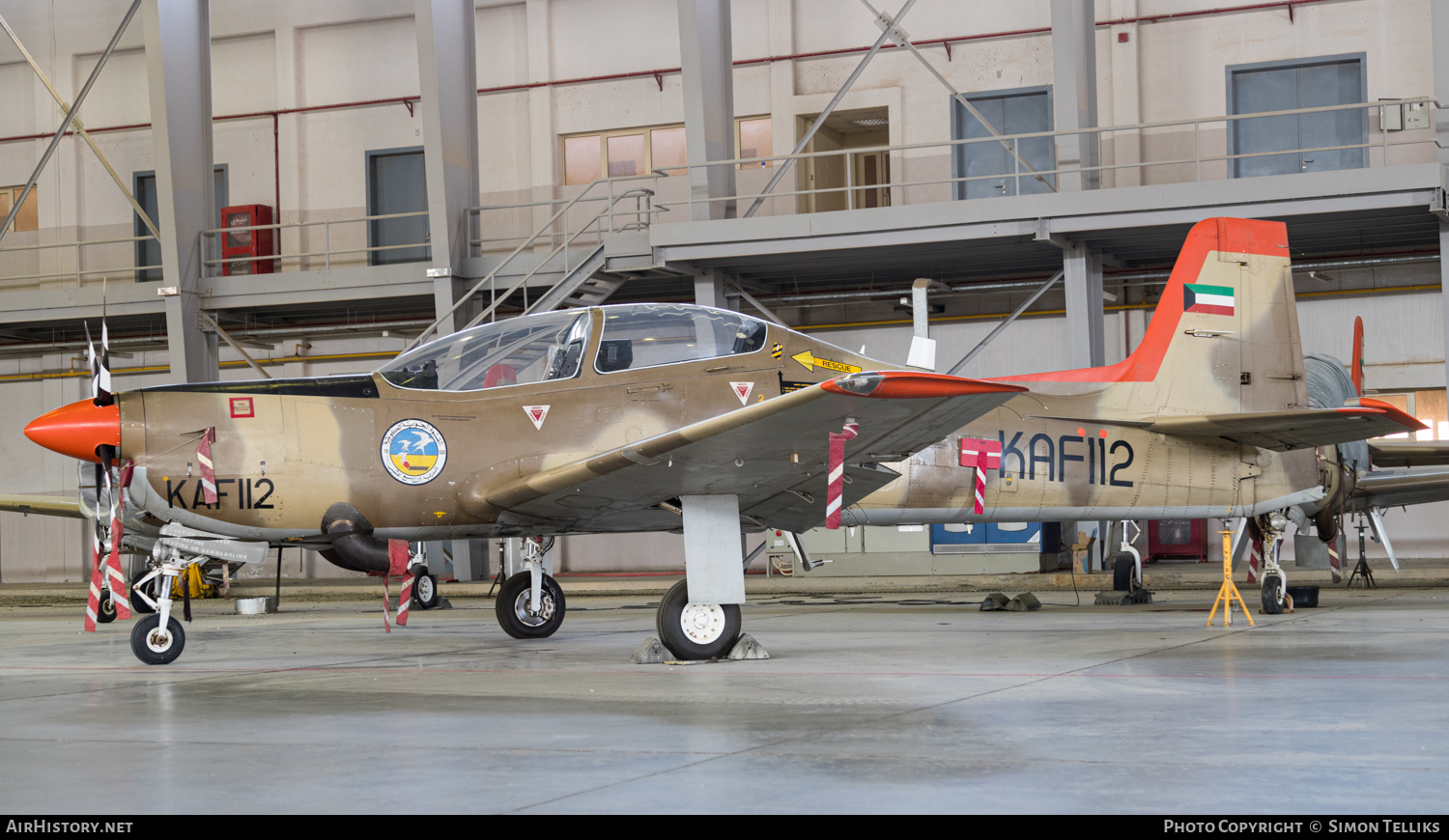 Aircraft Photo of KAF-112 | Short S-312 Tucano Mk52 | Kuwait - Air Force | AirHistory.net #304908