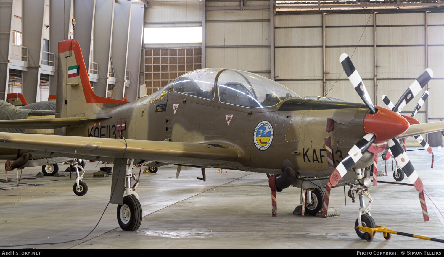 Aircraft Photo of KAF-113 | Short S-312 Tucano Mk52 | Kuwait - Air Force | AirHistory.net #304911