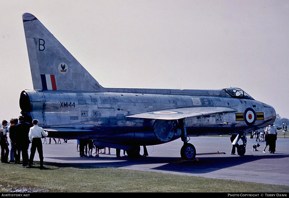 Aircraft Photo of XM144 | English Electric Lightning F1 | UK - Air Force | AirHistory.net #304915
