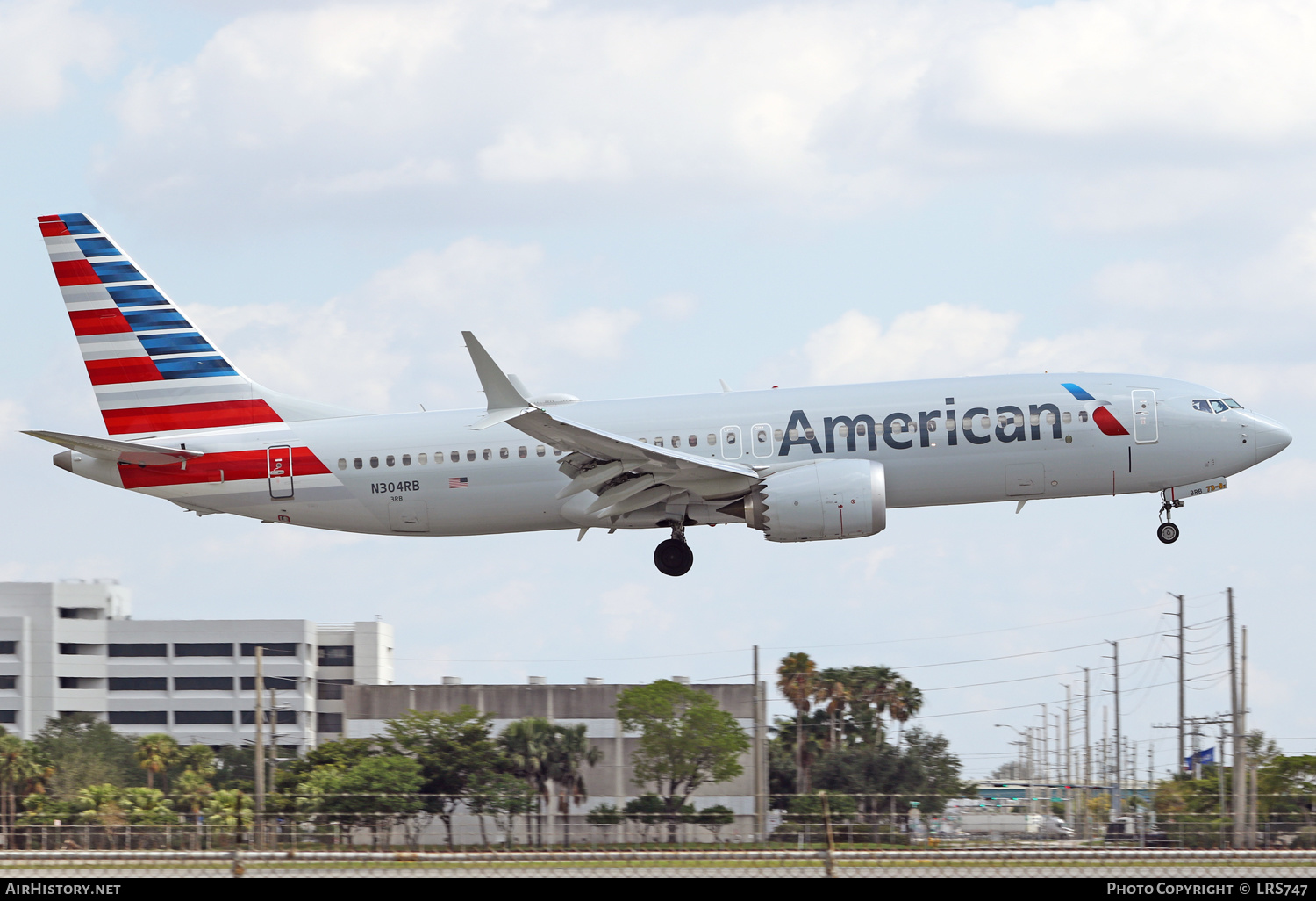 Aircraft Photo of N304RB | Boeing 737-8 Max 8 | American Airlines | AirHistory.net #304932