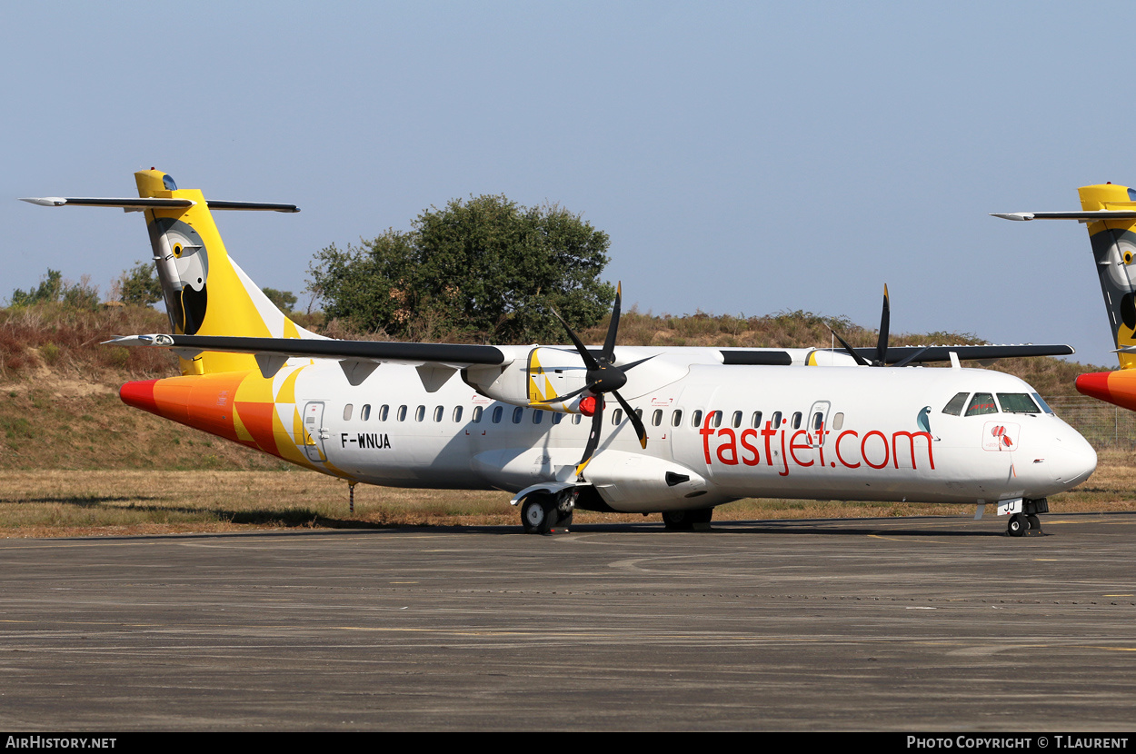 Aircraft Photo of F-WNUA | ATR ATR-72-600 (ATR-72-212A) | Fastjet | AirHistory.net #304935