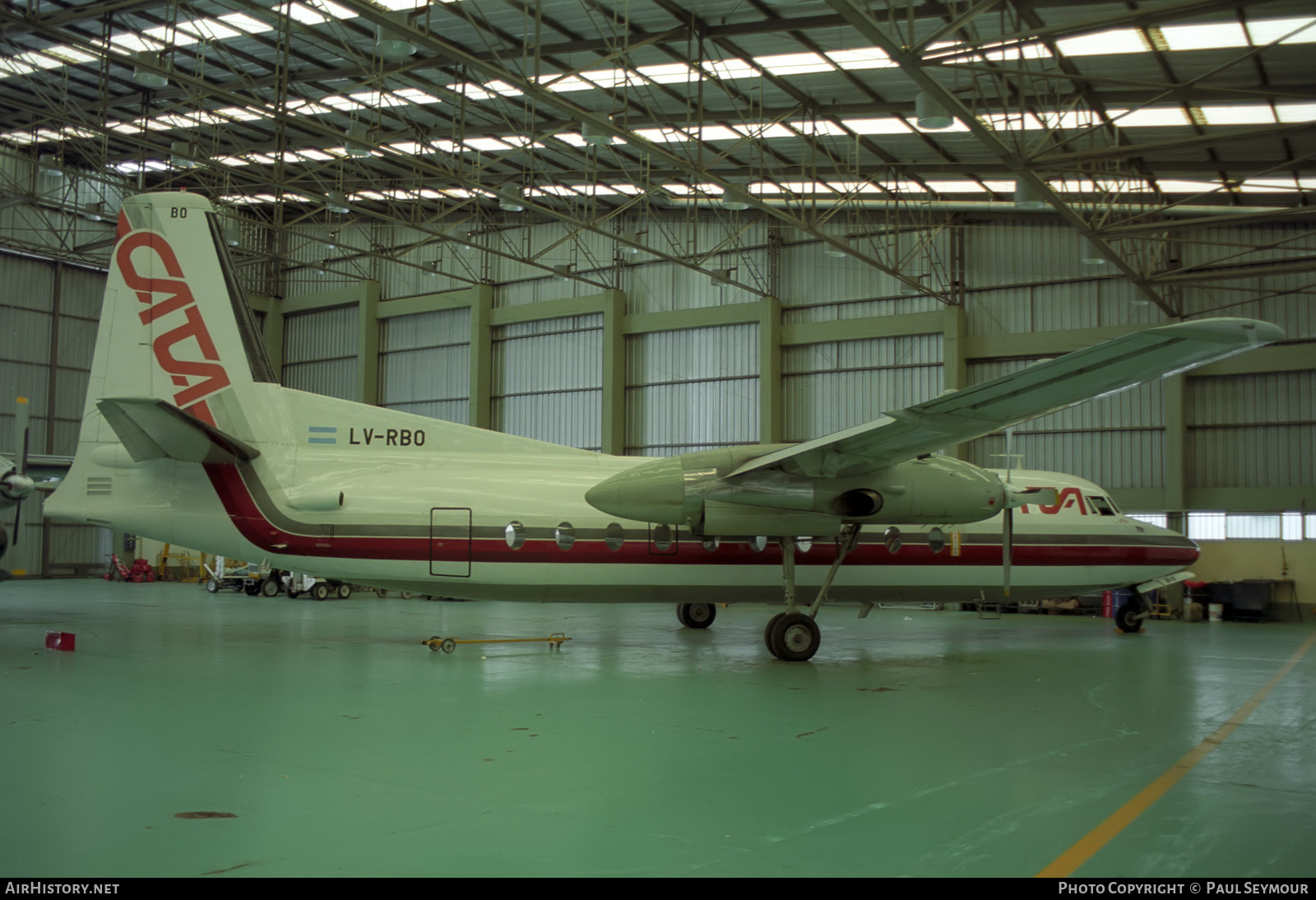 Aircraft Photo of LV-RBO | Fairchild F-27J | CATA Líneas Aéreas | AirHistory.net #304956