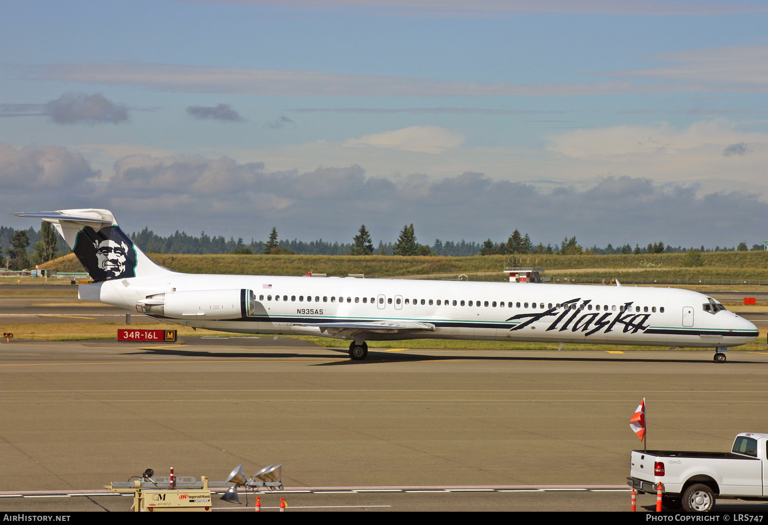 Aircraft Photo of N935AS | McDonnell Douglas MD-83 (DC-9-83) | Alaska Airlines | AirHistory.net #304960