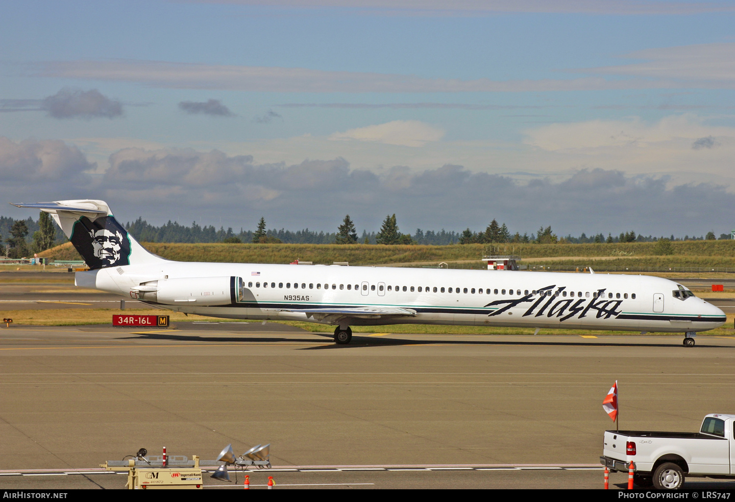 Aircraft Photo of N935AS | McDonnell Douglas MD-83 (DC-9-83) | Alaska Airlines | AirHistory.net #304960