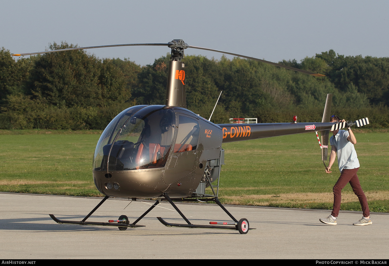 Aircraft Photo of G-OVNR | Robinson R-22 Beta | HQ Helicopters | AirHistory.net #304965