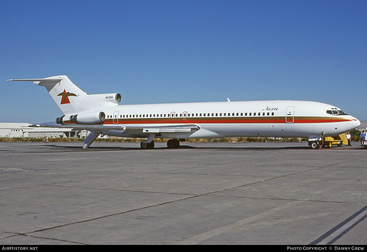 Aircraft Photo of A6-SAA | Boeing 727-294/Adv | Nova Gulf | AirHistory.net #304970