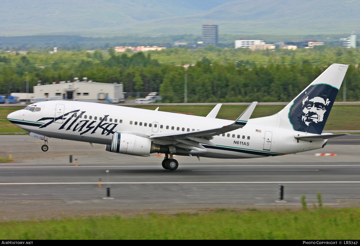 Aircraft Photo of N611AS | Boeing 737-790 | Alaska Airlines | AirHistory.net #304977