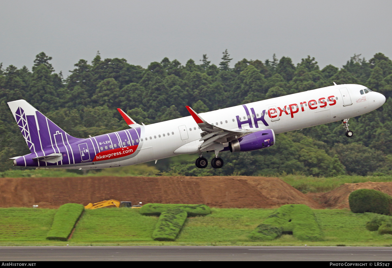 Aircraft Photo of B-LEH | Airbus A321-231 | HK Express - Hong Kong Express | AirHistory.net #304982