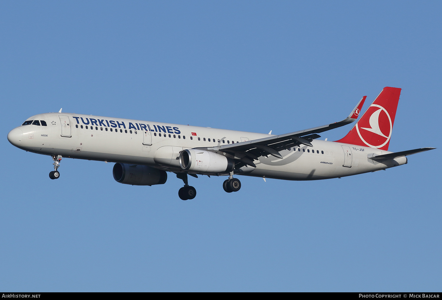 Aircraft Photo of TC-JSF | Airbus A321-231 | Turkish Airlines | AirHistory.net #304991