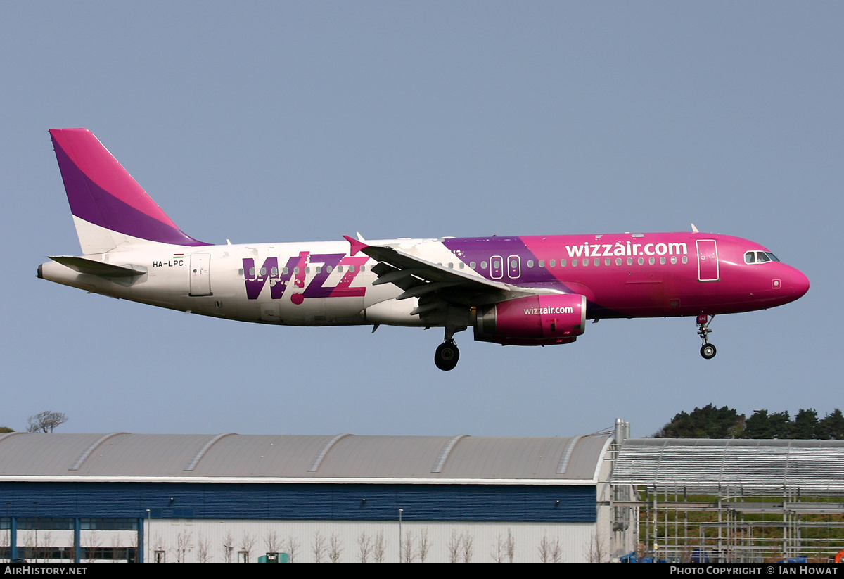Aircraft Photo of HA-LPC | Airbus A320-233 | Wizz Air | AirHistory.net #304995