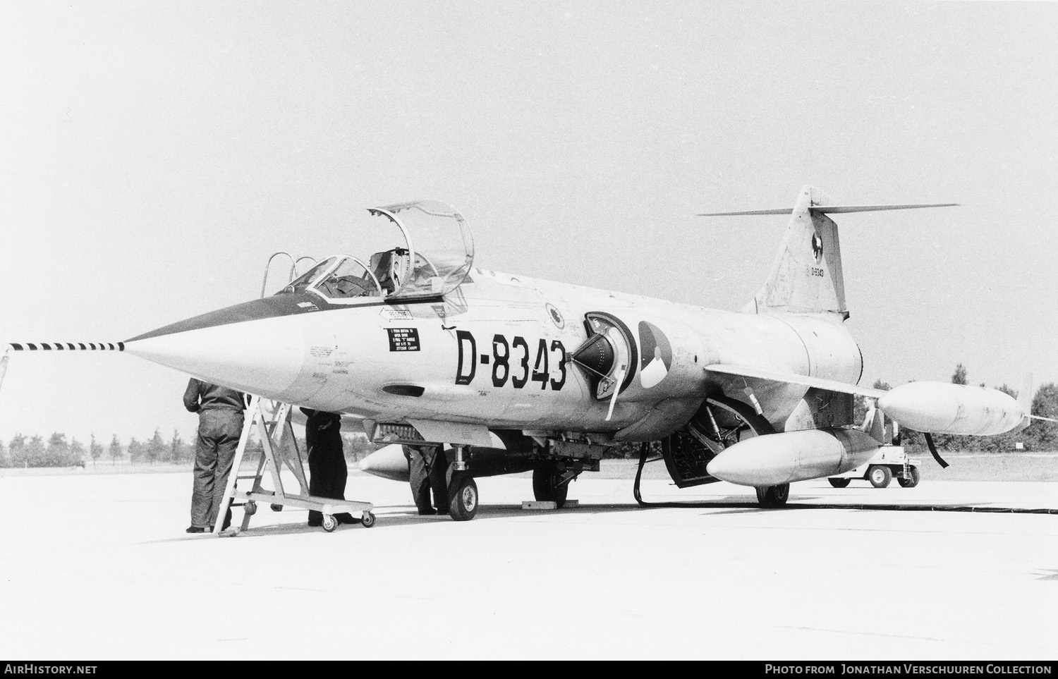 Aircraft Photo of D-8343 | Lockheed F-104G Starfighter | Netherlands - Air Force | AirHistory.net #305004