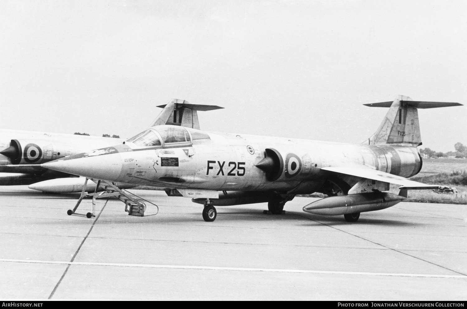 Aircraft Photo of FX25 | Lockheed F-104G Starfighter | Belgium - Air Force | AirHistory.net #305005