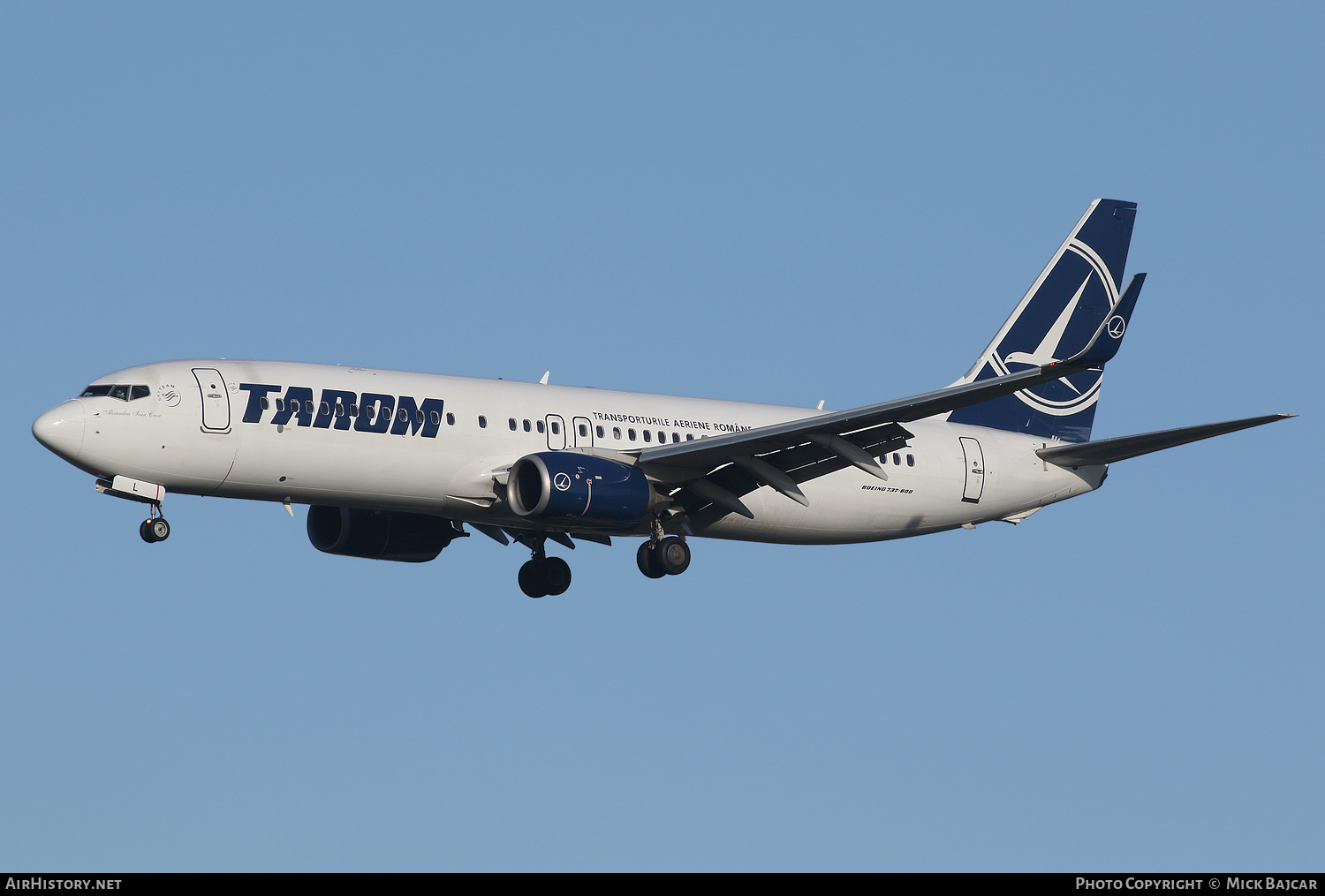 Aircraft Photo of YR-BGL | Boeing 737-8H6 | TAROM - Transporturile Aeriene Române | AirHistory.net #305024