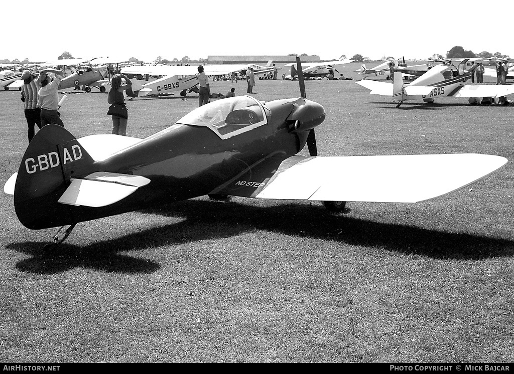 Aircraft Photo of G-BDAD | Taylor JT-1 Monoplane | AirHistory.net #305056