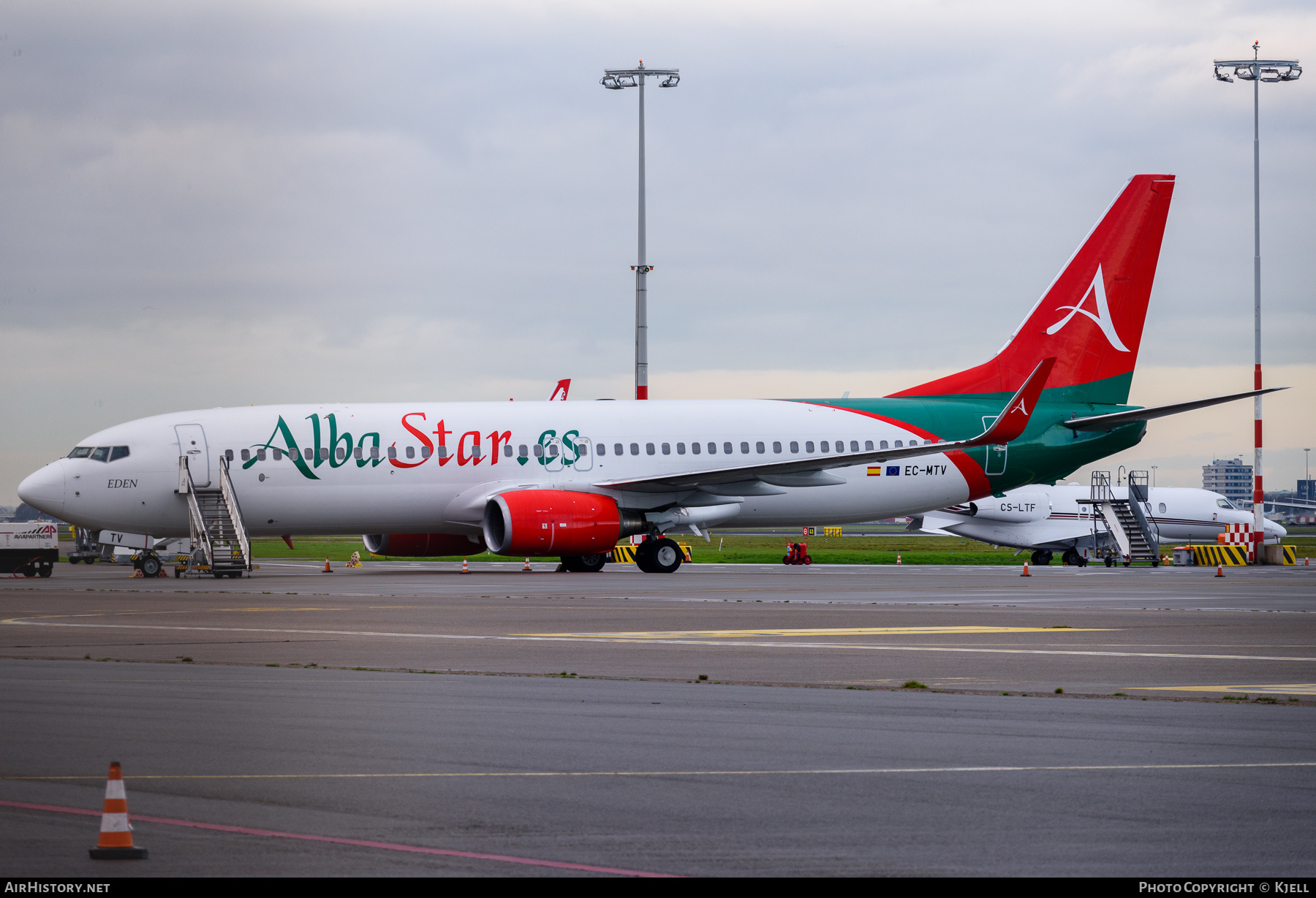 Aircraft Photo of EC-MTV | Boeing 737-8K5 | AlbaStar | AirHistory.net #305067