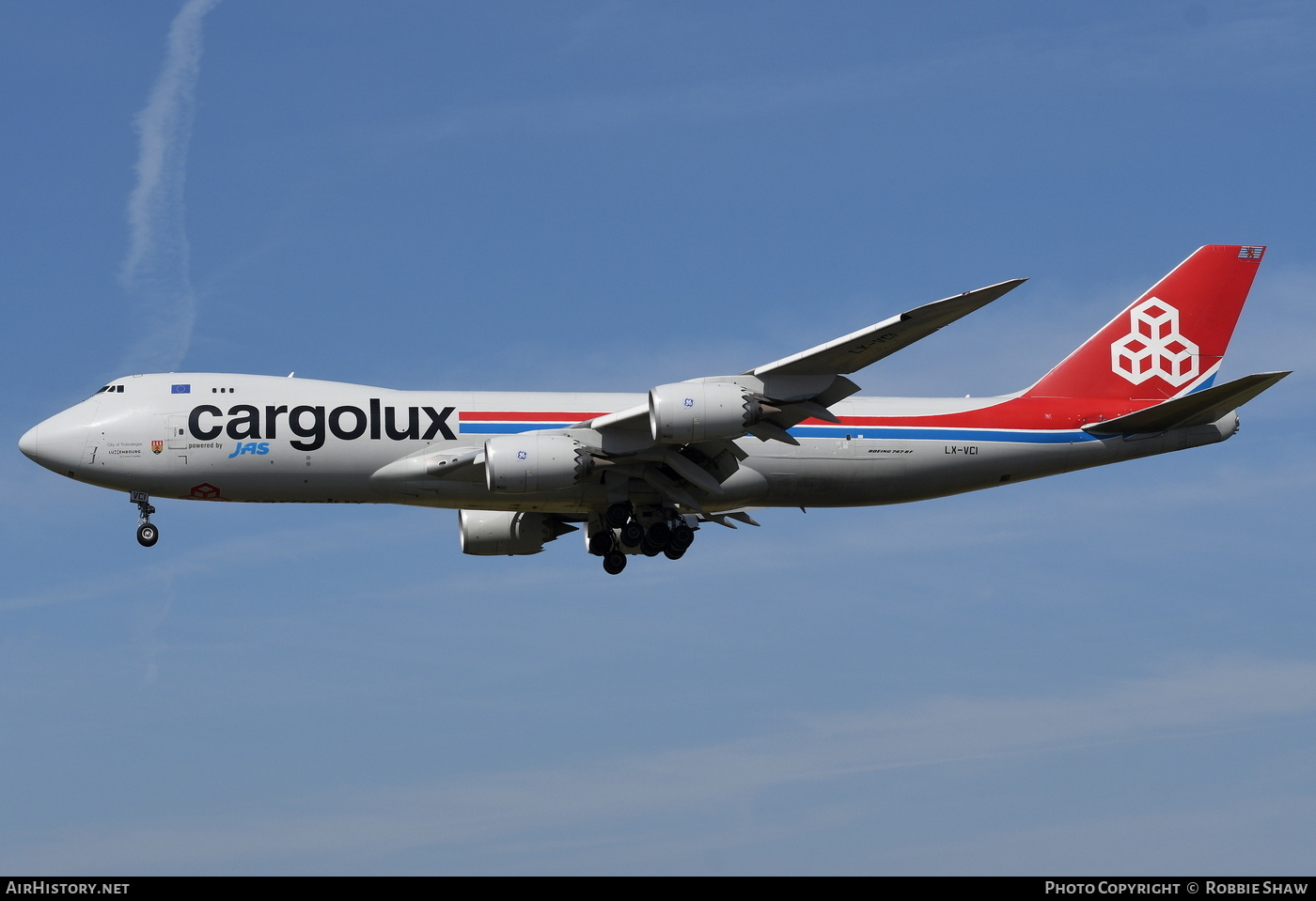 Aircraft Photo of LX-VCI | Boeing 747-8R7F/SCD | Cargolux | AirHistory.net #305070