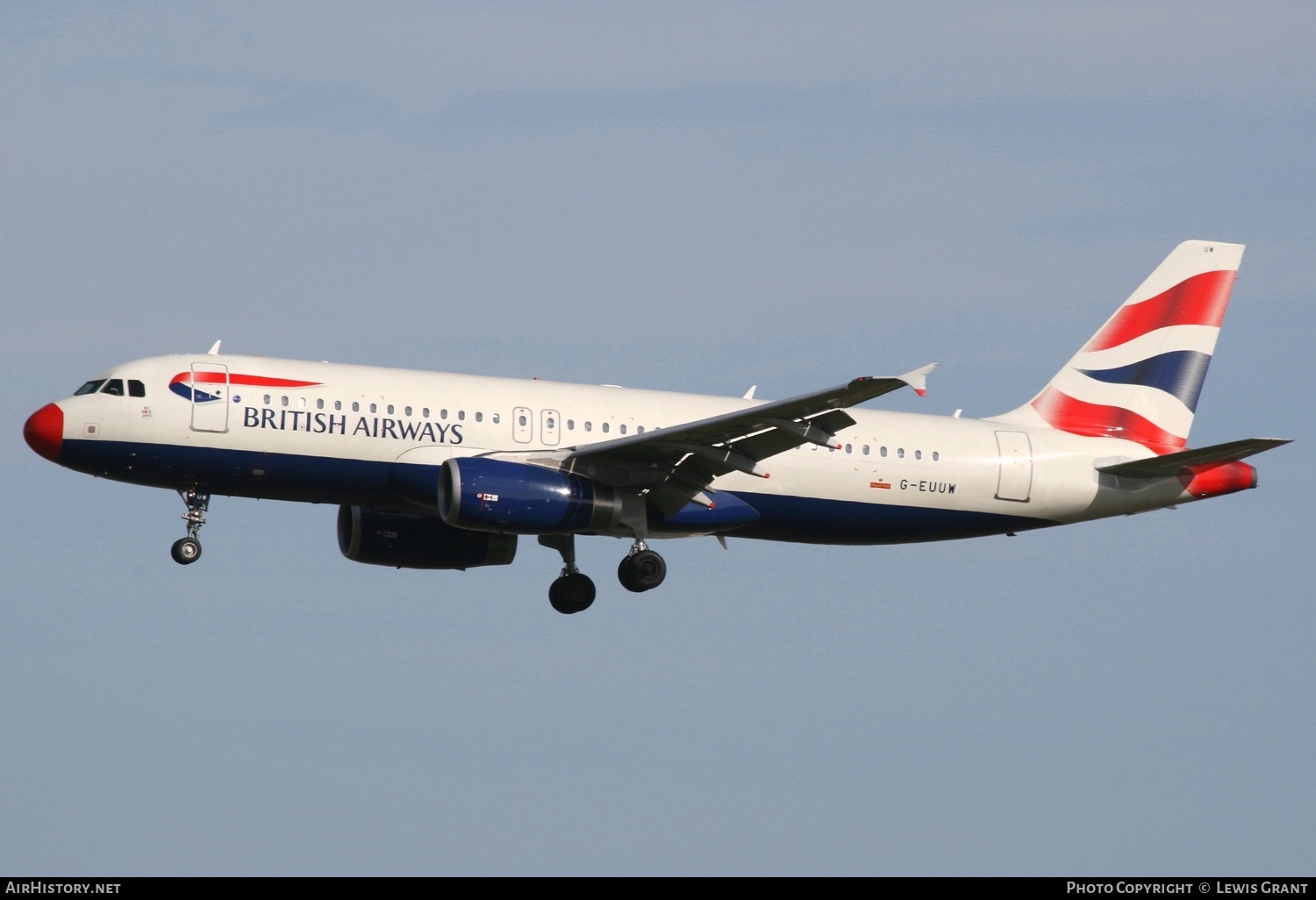 Aircraft Photo of G-EUUW | Airbus A320-232 | British Airways | AirHistory.net #305075