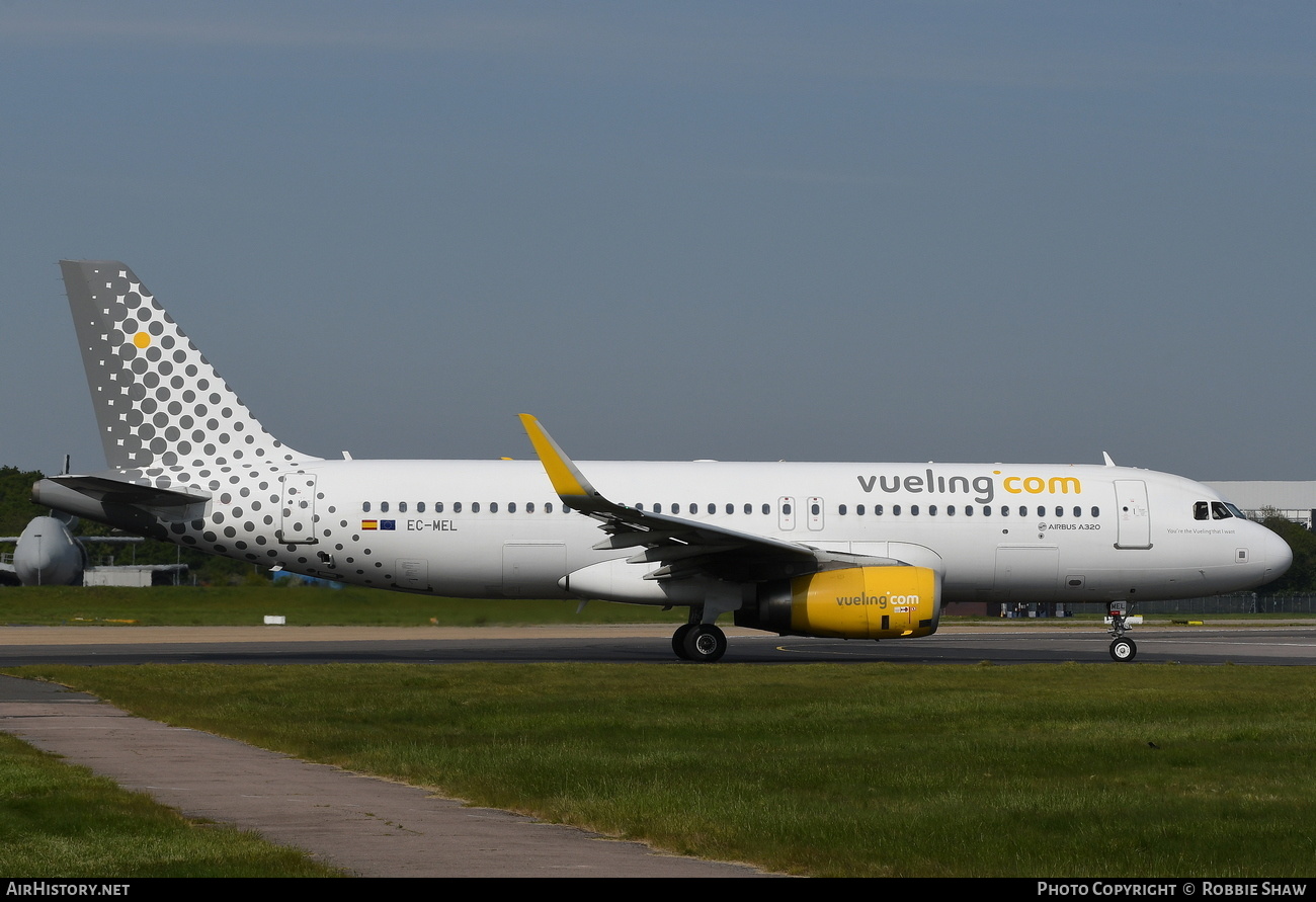 Aircraft Photo of EC-MEL | Airbus A320-232 | Vueling Airlines | AirHistory.net #305080
