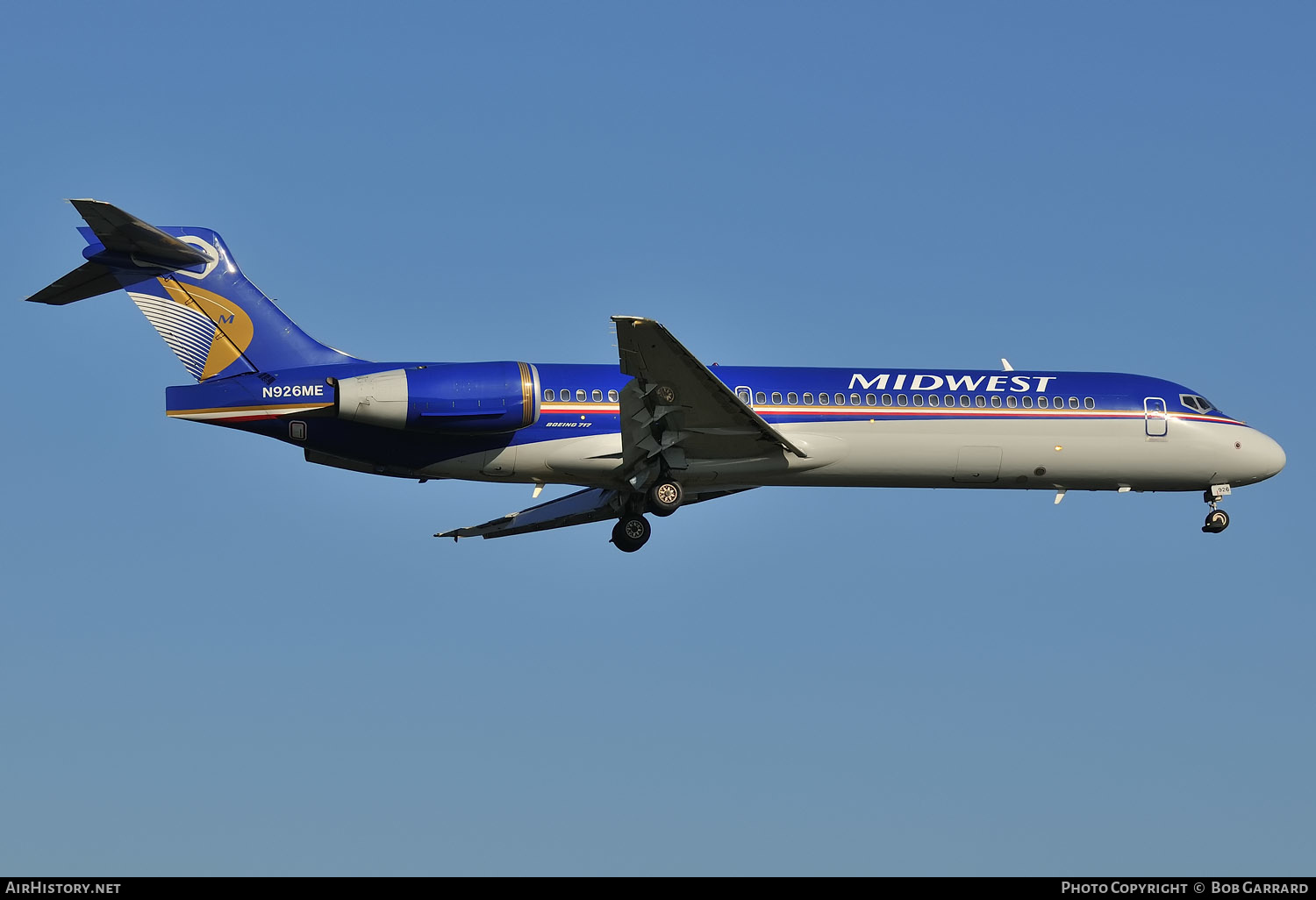 Aircraft Photo of N926ME | Boeing 717-2BL | Midwest Airlines | AirHistory.net #305084