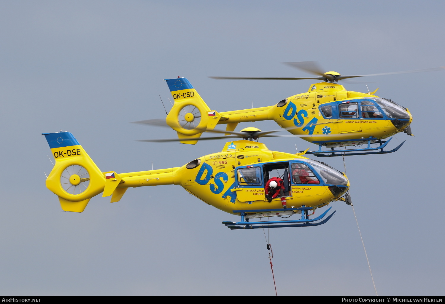 Aircraft Photo of OK-DSE | Eurocopter EC-135T-2+ | DSA - Delta System-Air | AirHistory.net #305087