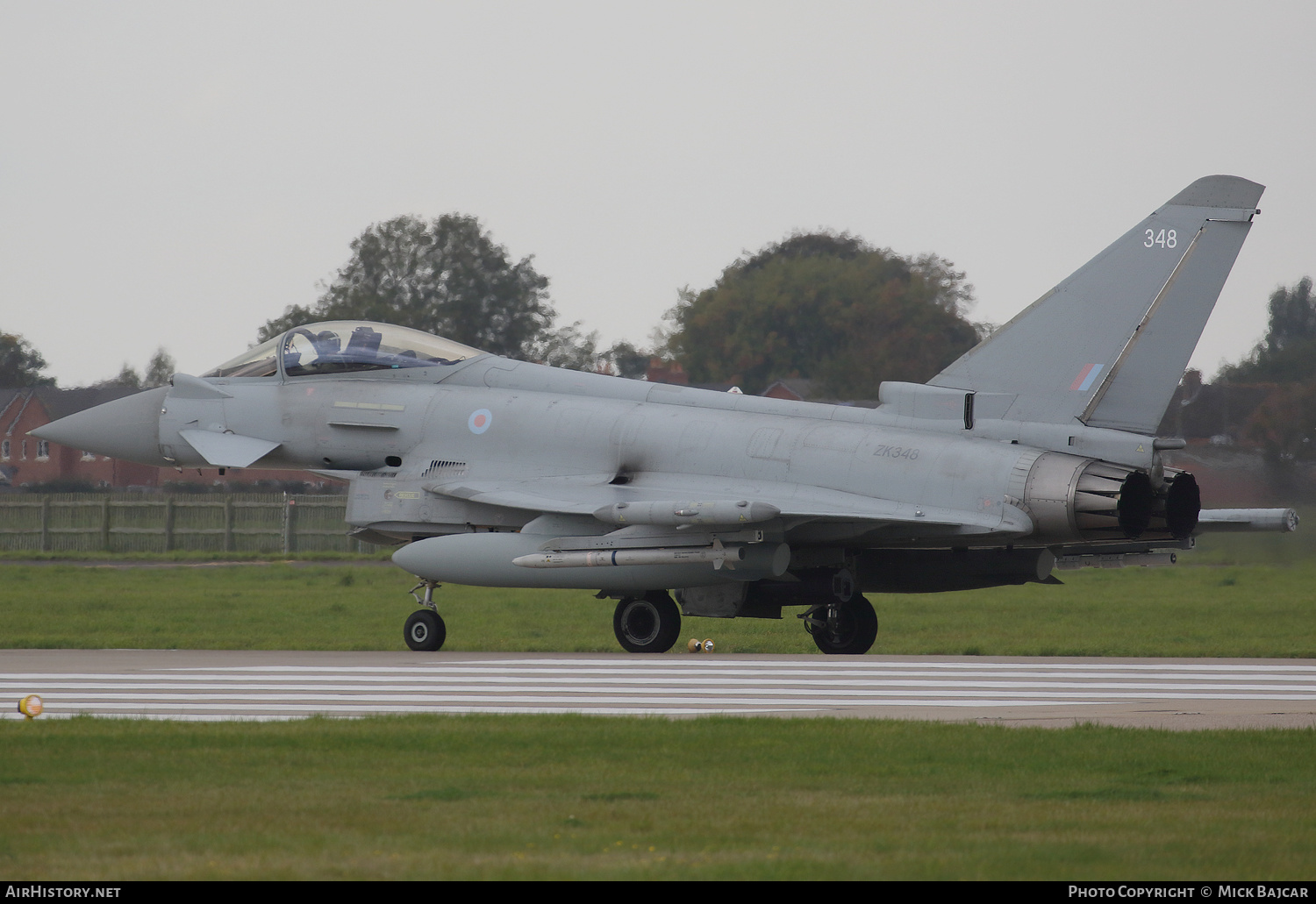 Aircraft Photo of ZK340 | Eurofighter EF-2000 Typhoon FGR4 | UK - Air Force | AirHistory.net #305105