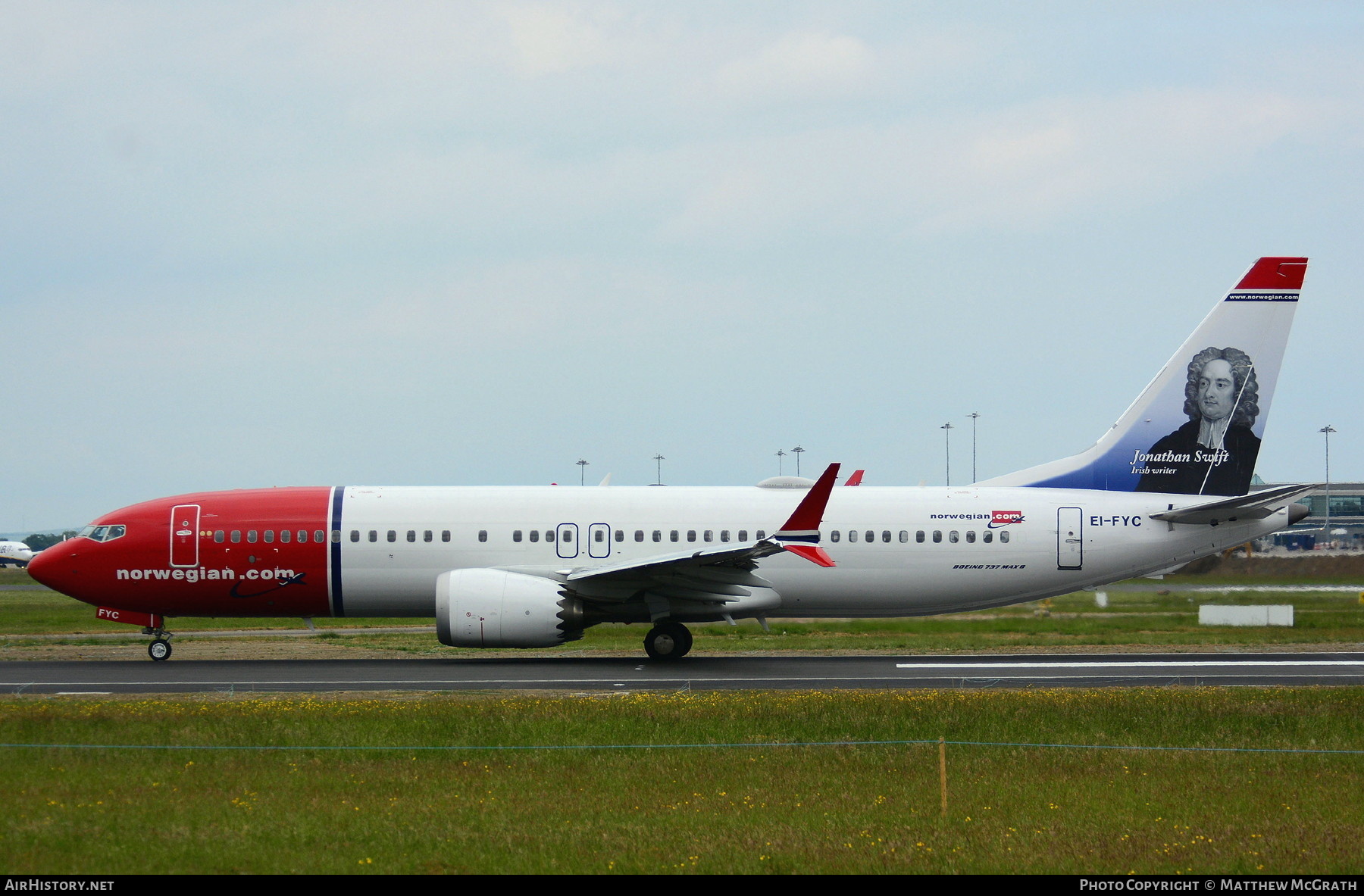 Aircraft Photo of EI-FYC | Boeing 737-8 Max 8 | Norwegian | AirHistory.net #305110