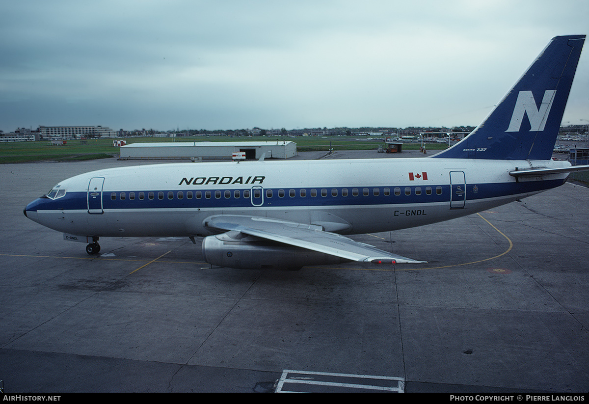 Aircraft Photo of C-GNDL | Boeing 737-242/Adv | Nordair | AirHistory.net #305128