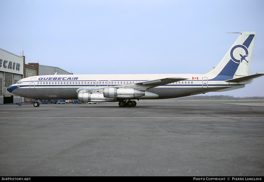 Aircraft Photo of C-GQBG | Boeing 707-123B | Quebecair | AirHistory.net #305130