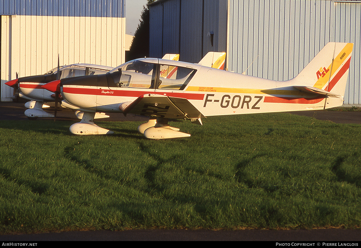 Aircraft Photo of F-GORZ | Robin DR-400-120 Dauphin 2+2 | Aero-Club Sadi Lecointe | AirHistory.net #305132